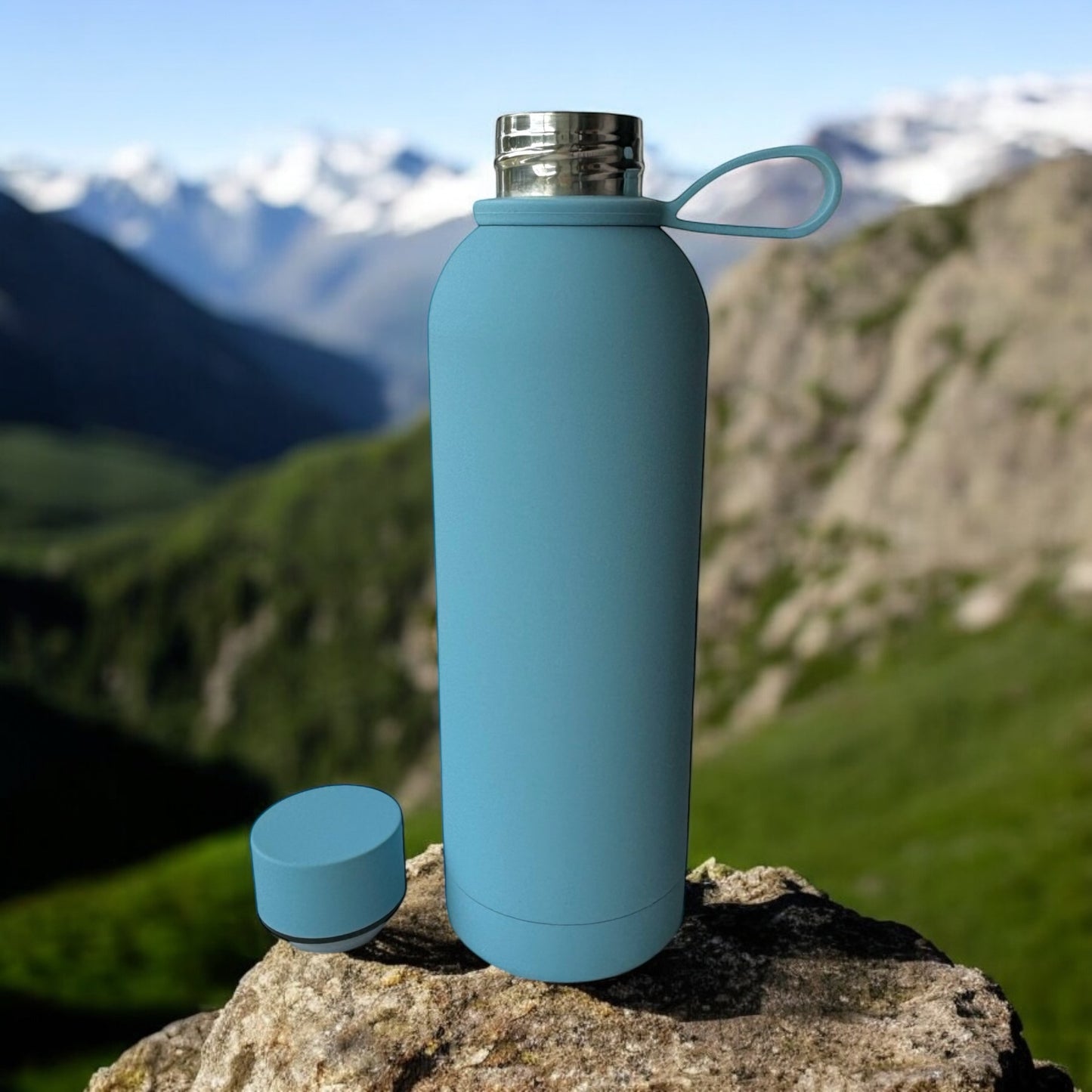 Duck Egg Blue Water Bottle