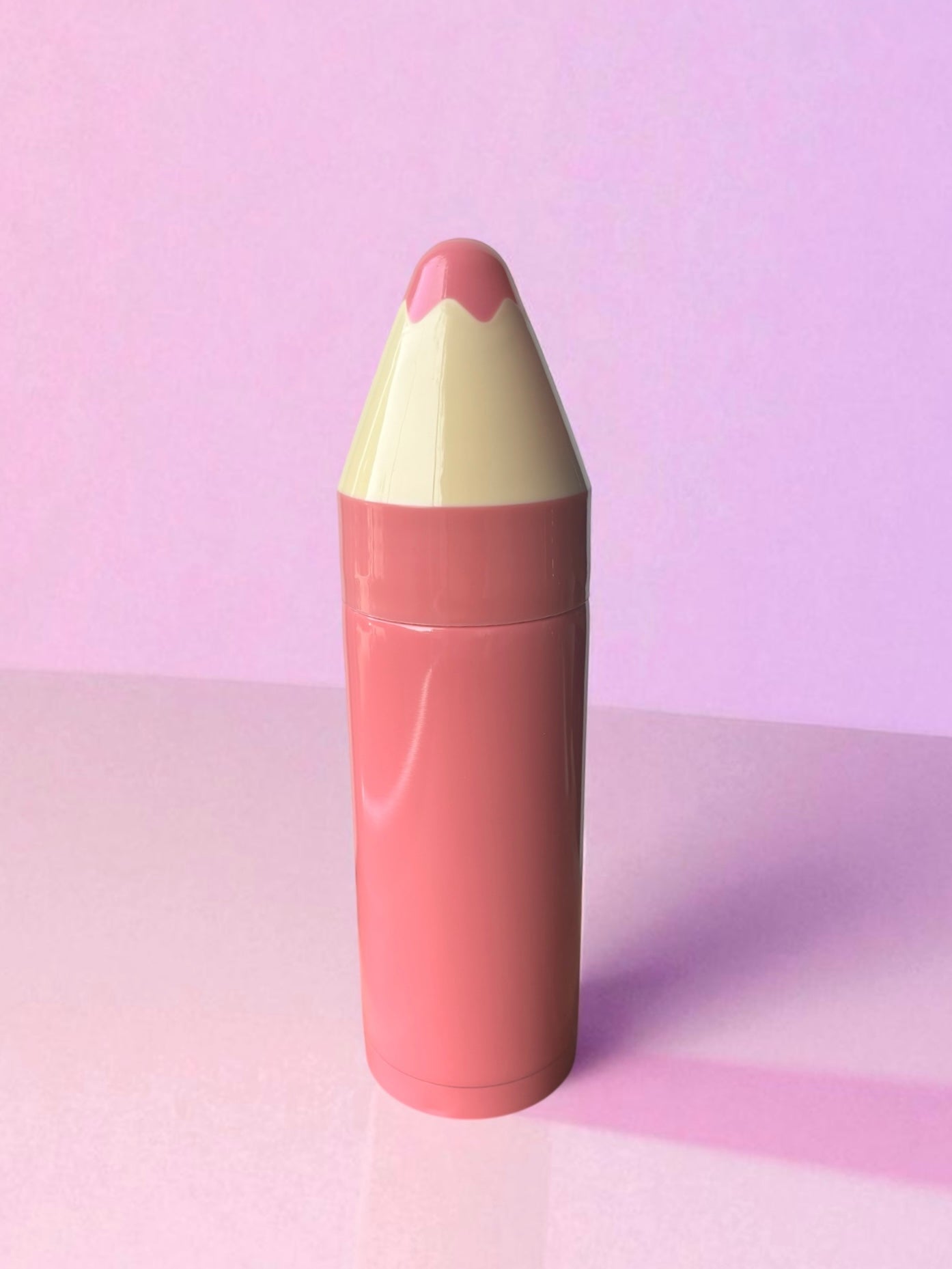 Pencil Travel Mug Pink