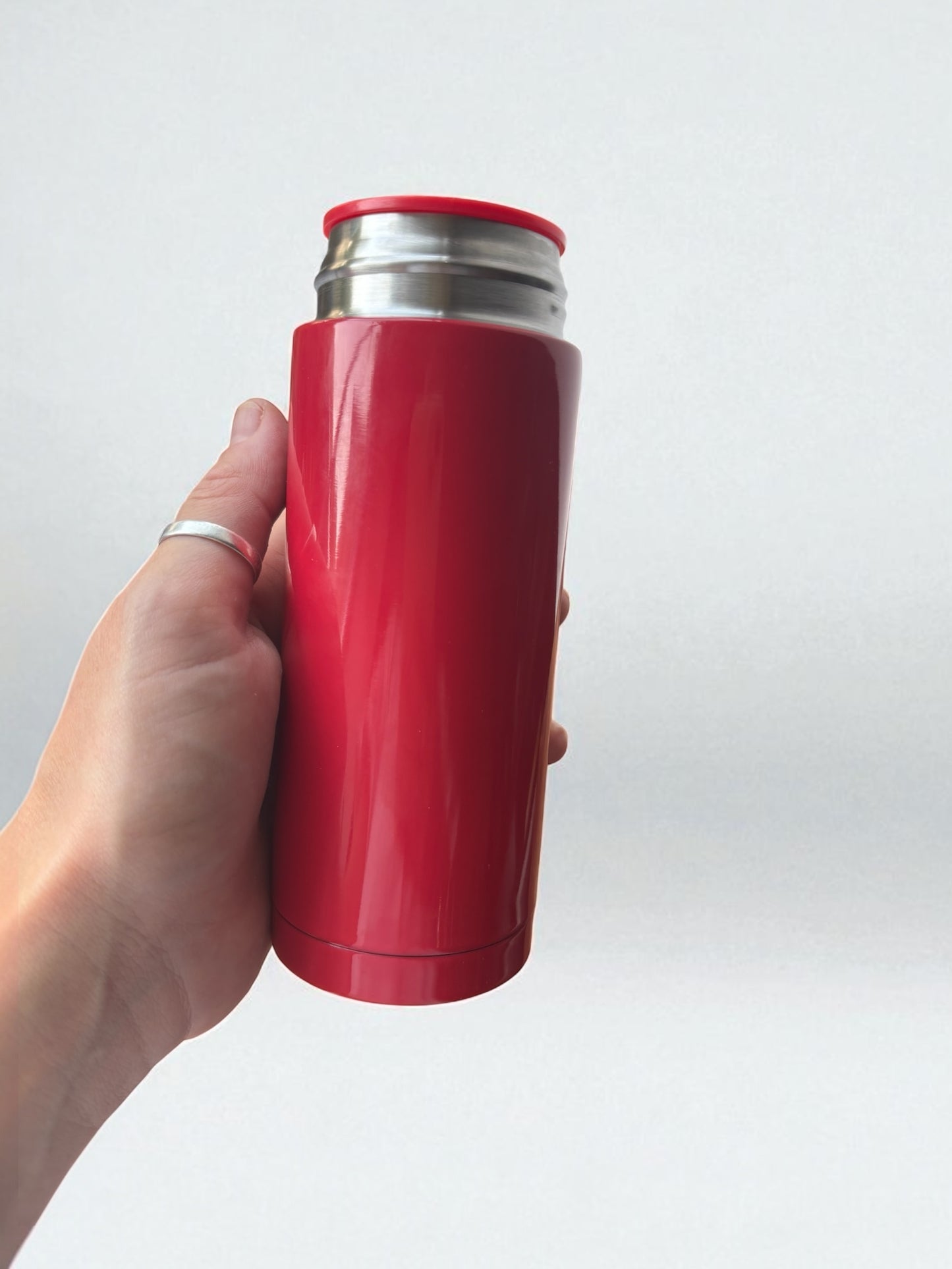 Pencil Travel Mug Red