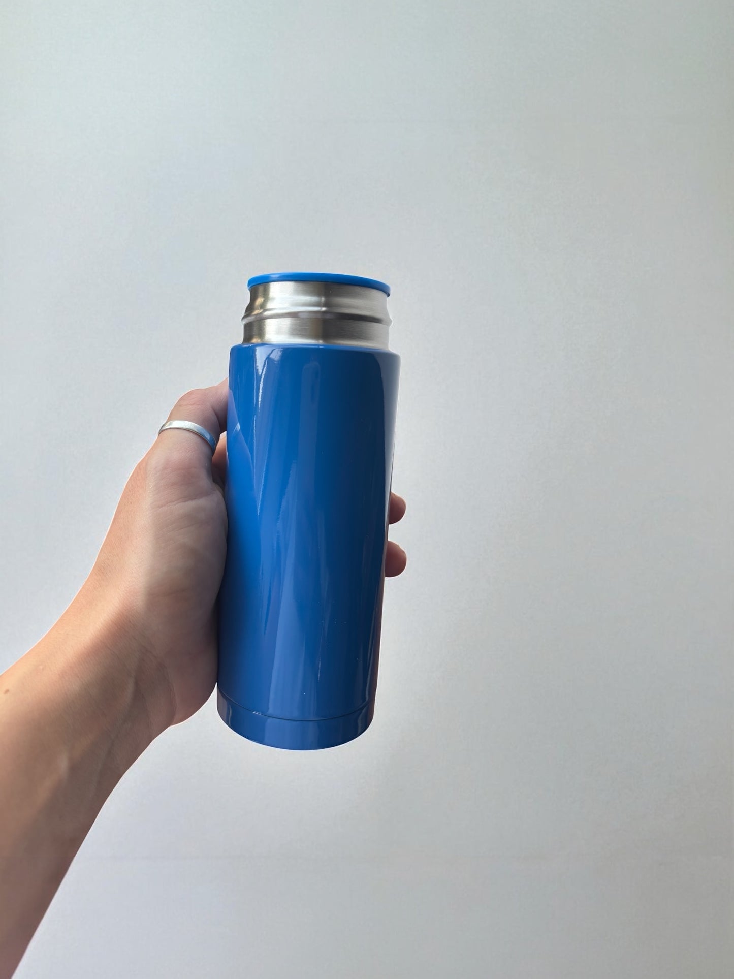 Pencil Travel Mug Blue