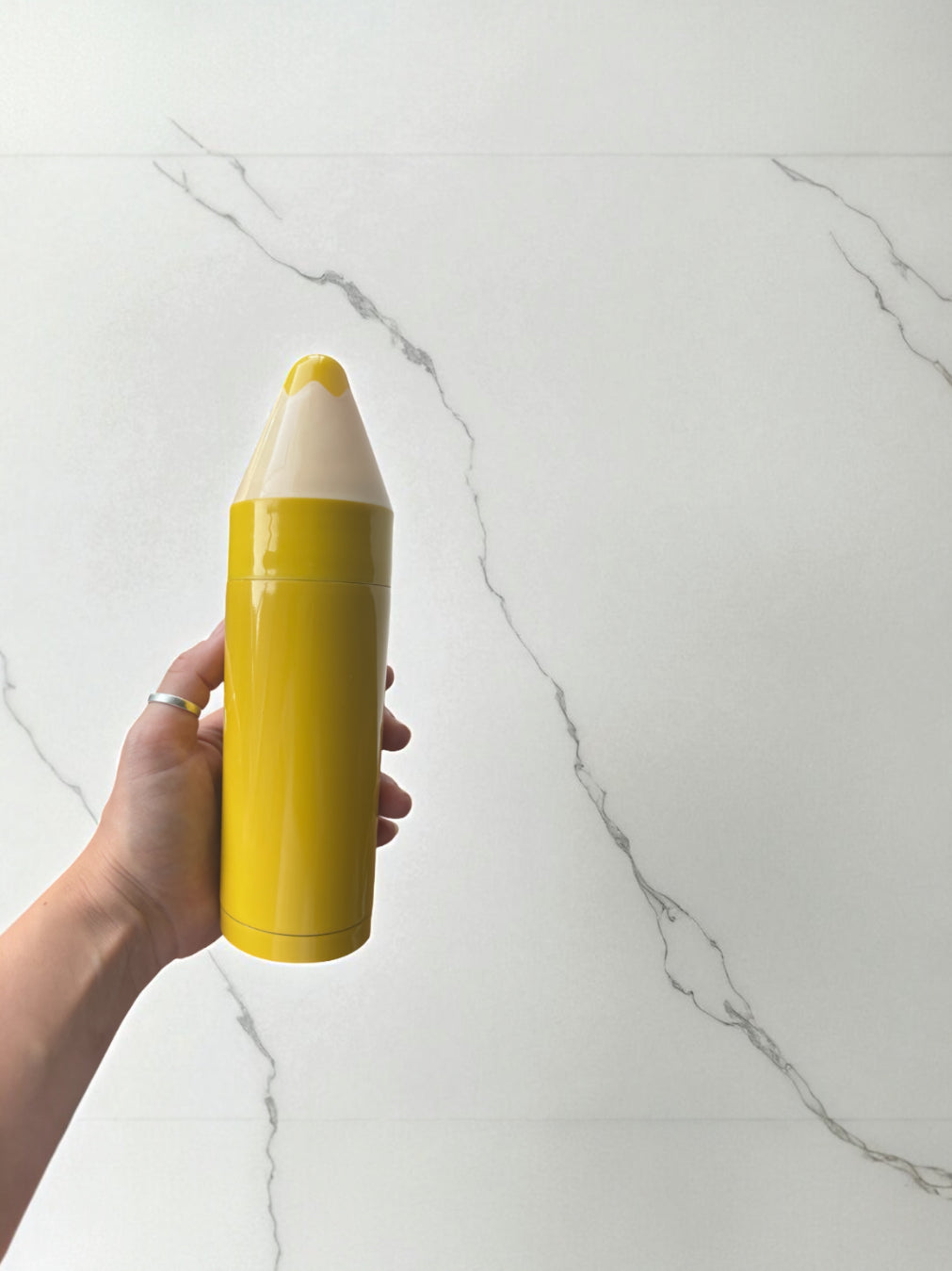 Pencil Travel Mug Yellow