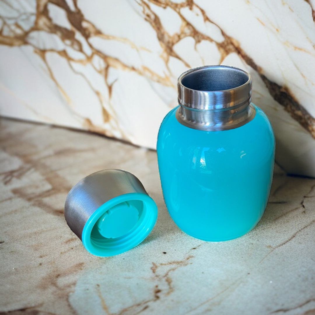 Blue Dinky Flask