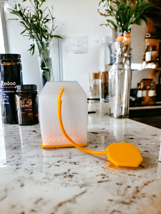 Orange Reusable Teabag