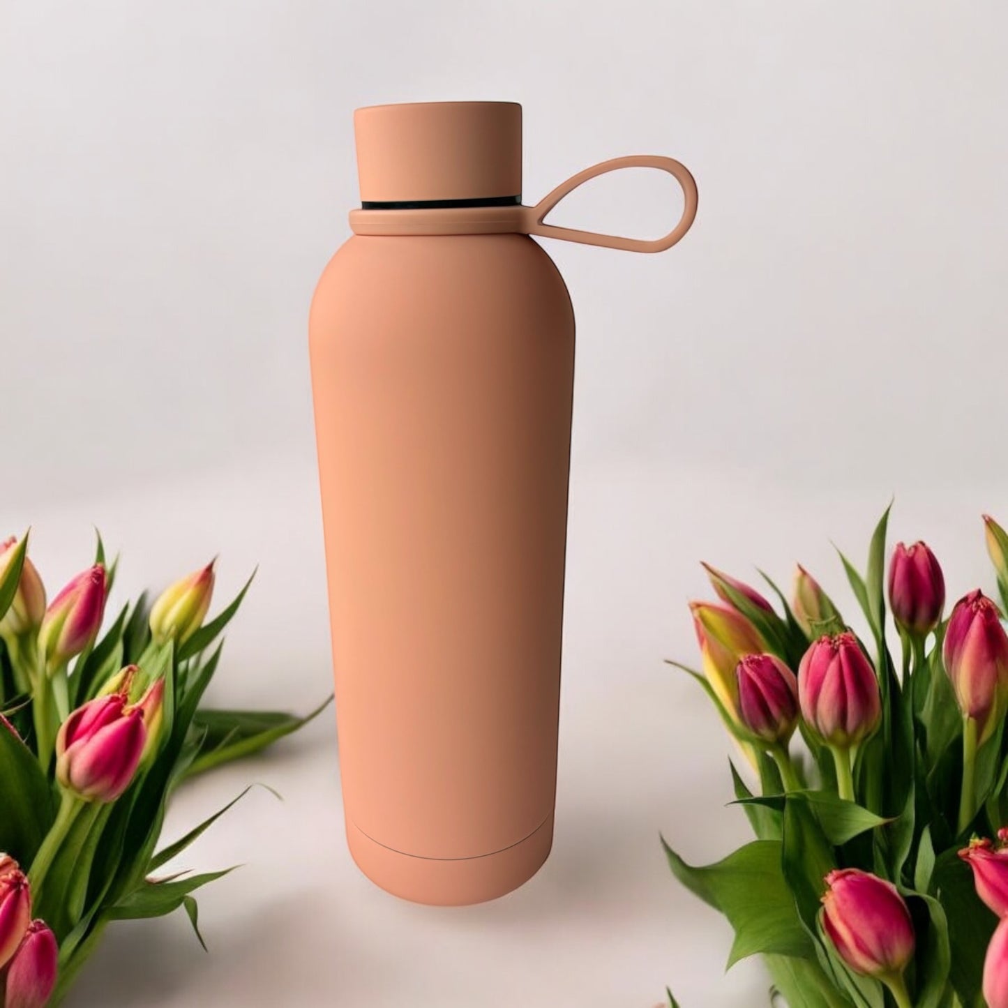 Peach Water Bottle