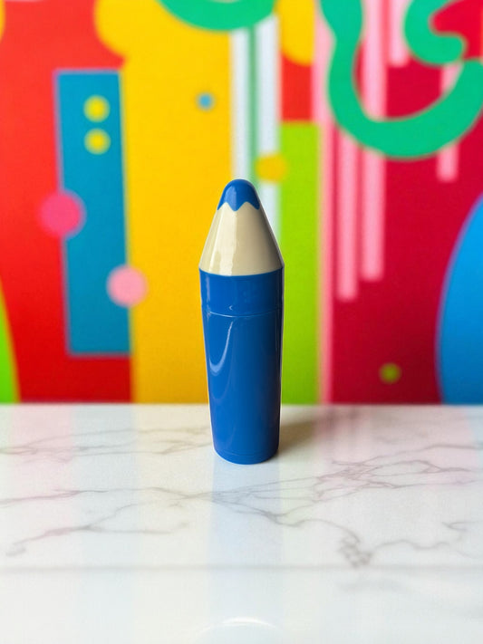 Pencil Travel Mug Blue