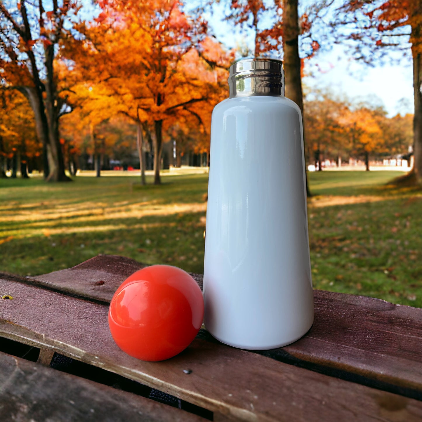 Pale Blue Water Bottle