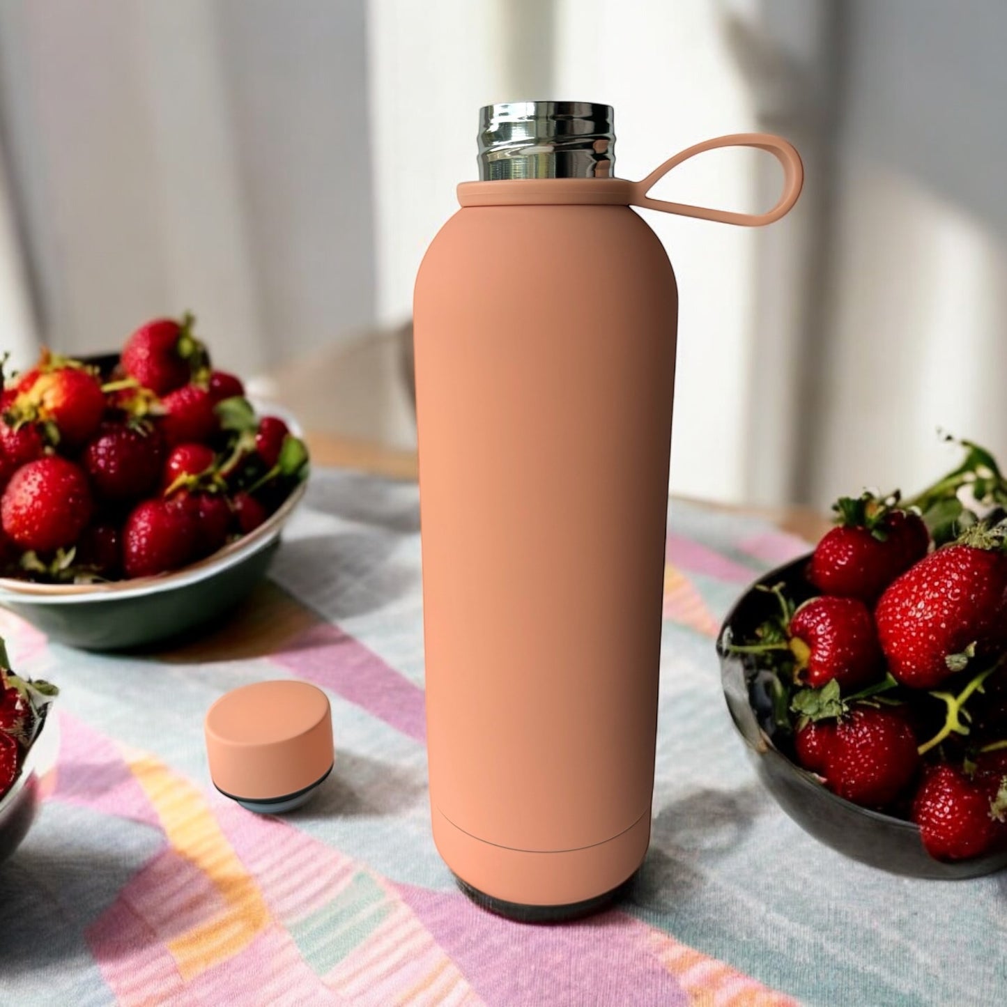 Peach Water Bottle