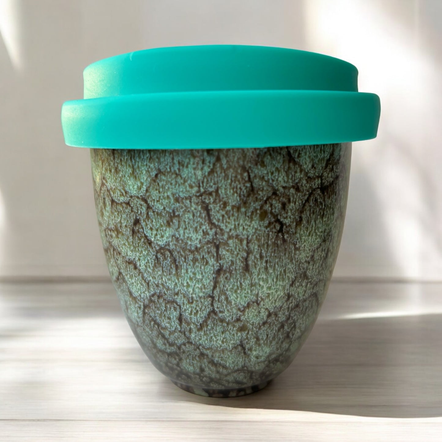 Turquoise Travel Cup