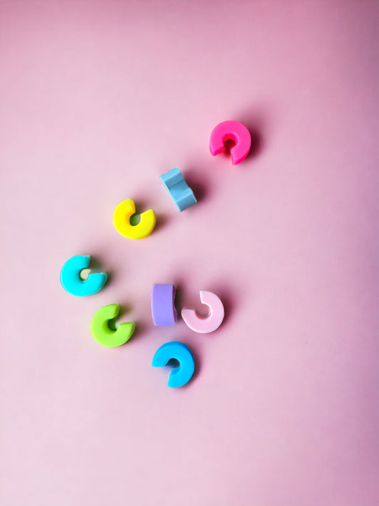 Rainbow Drink Charms