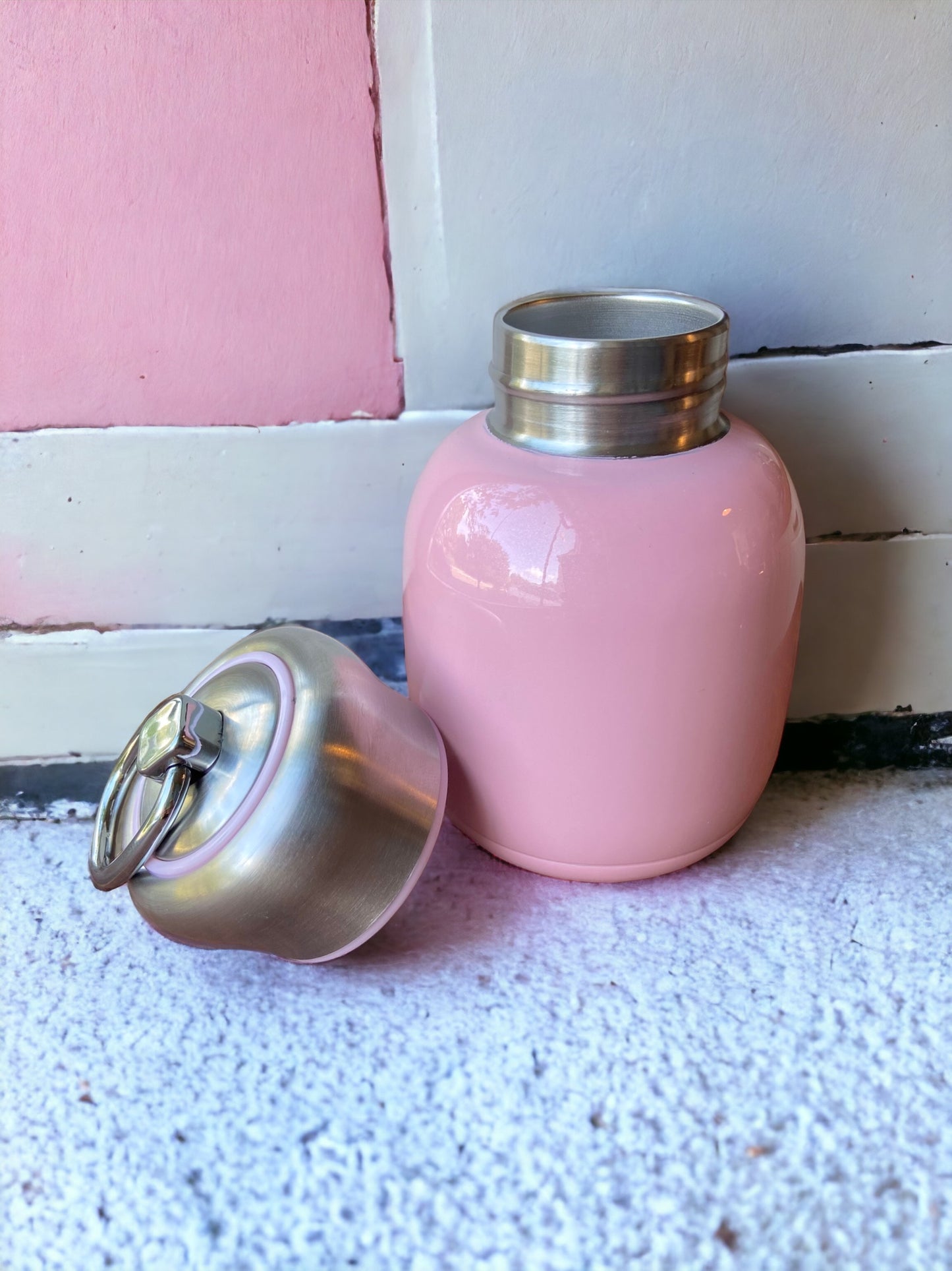 Baby Pink Dinky Flask