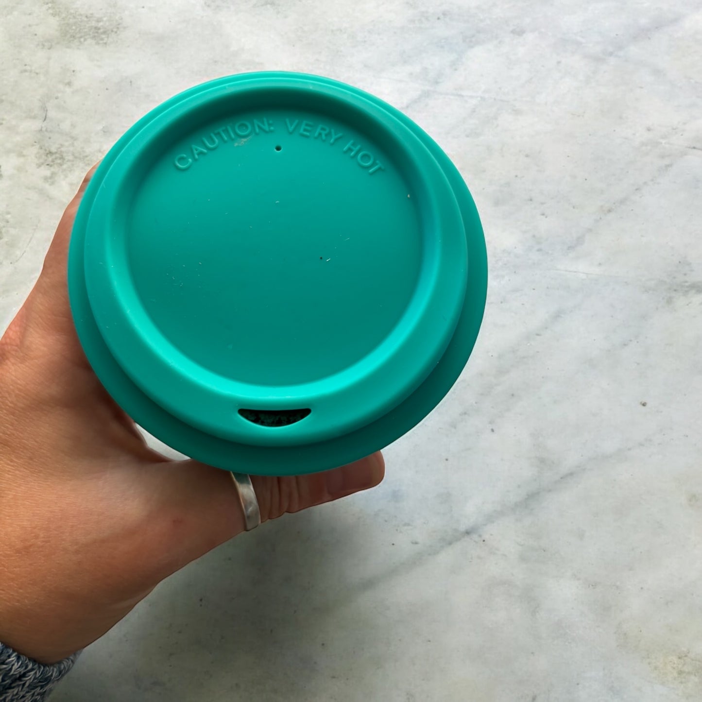 Turquoise Travel Cup