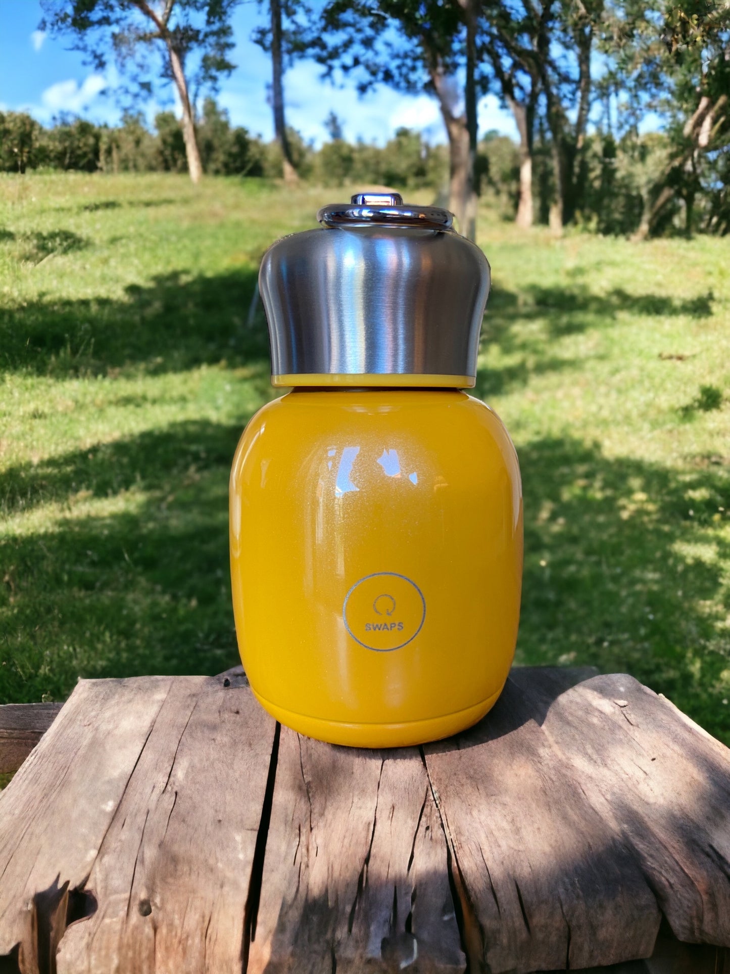 Yellow Dinky Flask