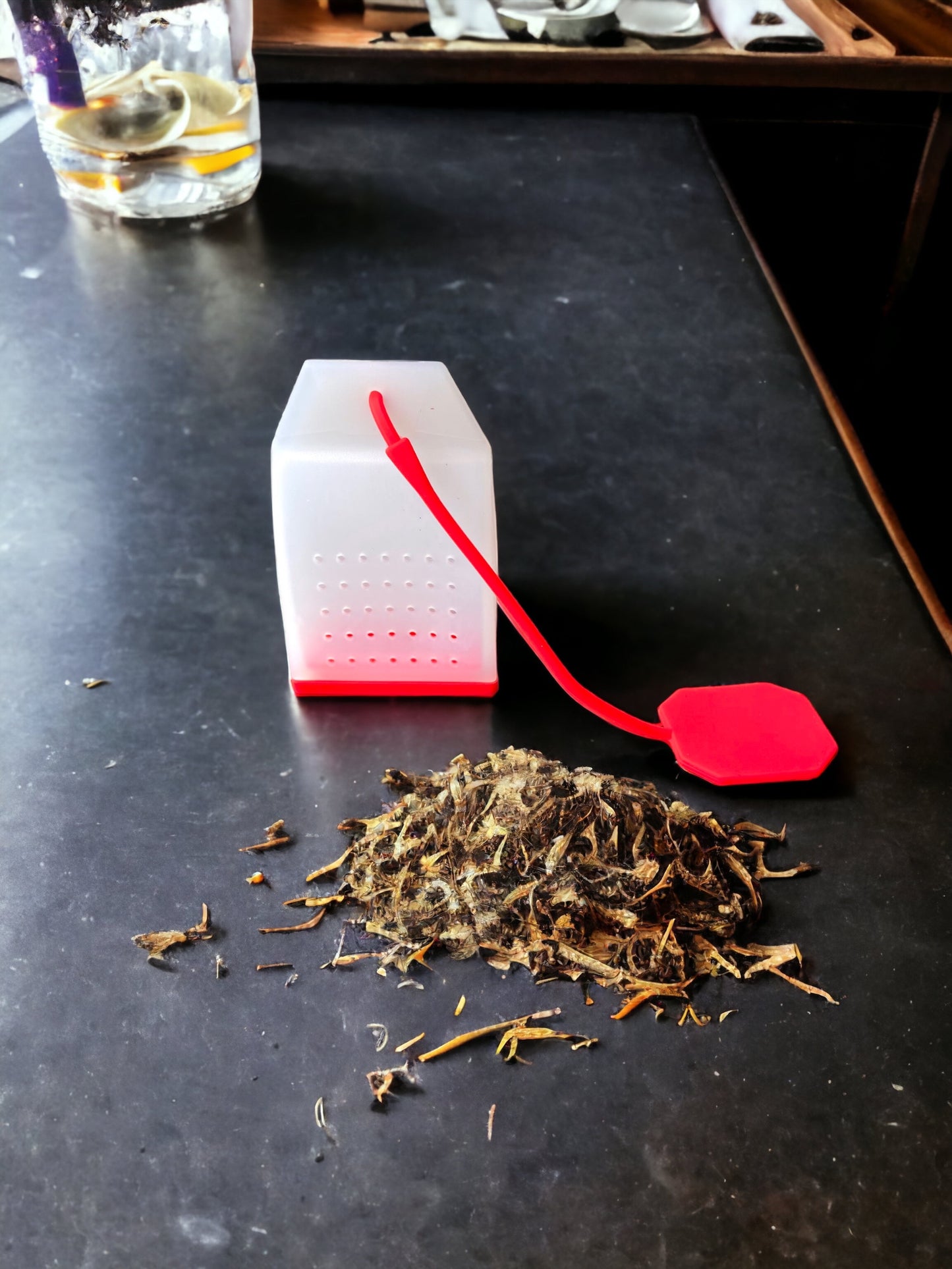 Red Reusable Teabag