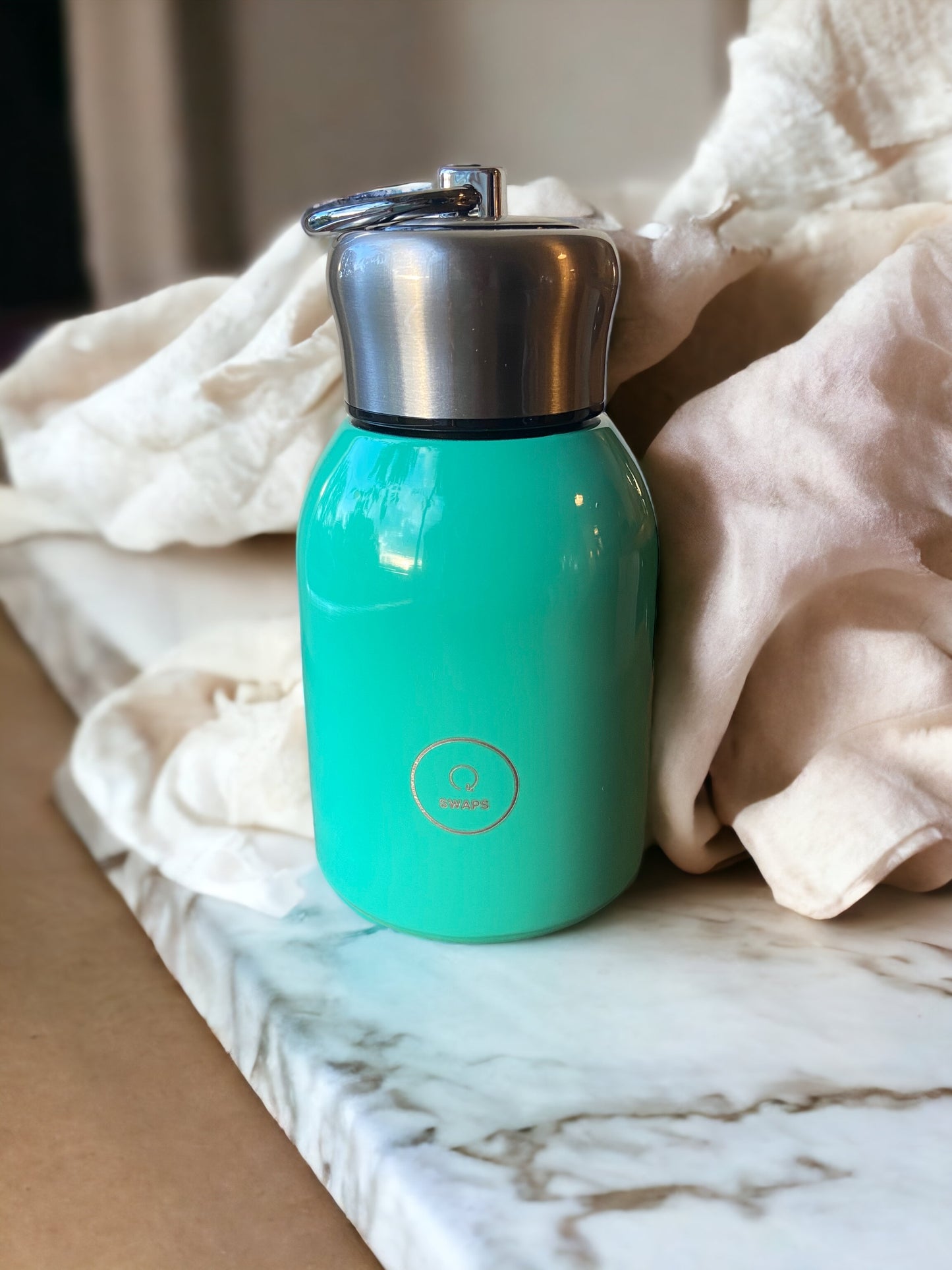 Turquoise Binky Flask